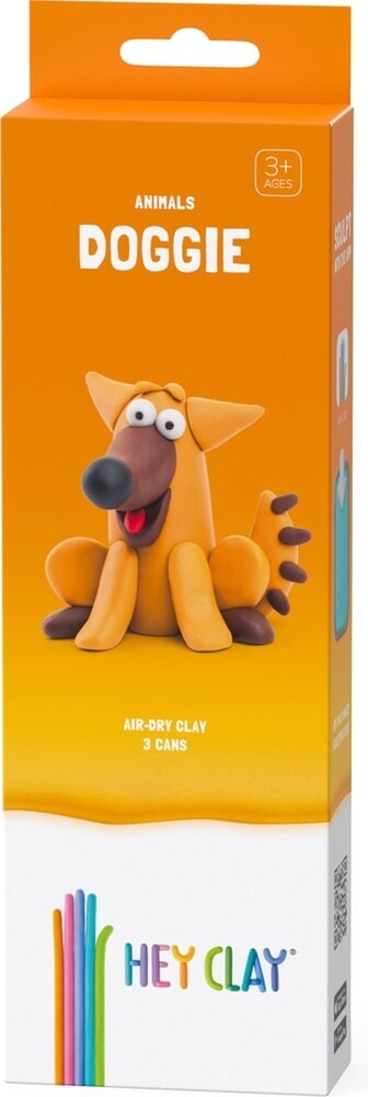 Hey-clay doggie 3 cans boetseerklei
