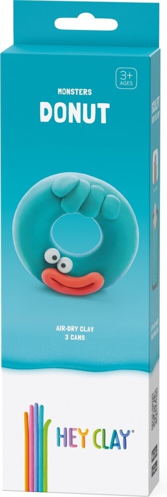 Hey-clay donuts 3 cans boetseerklei