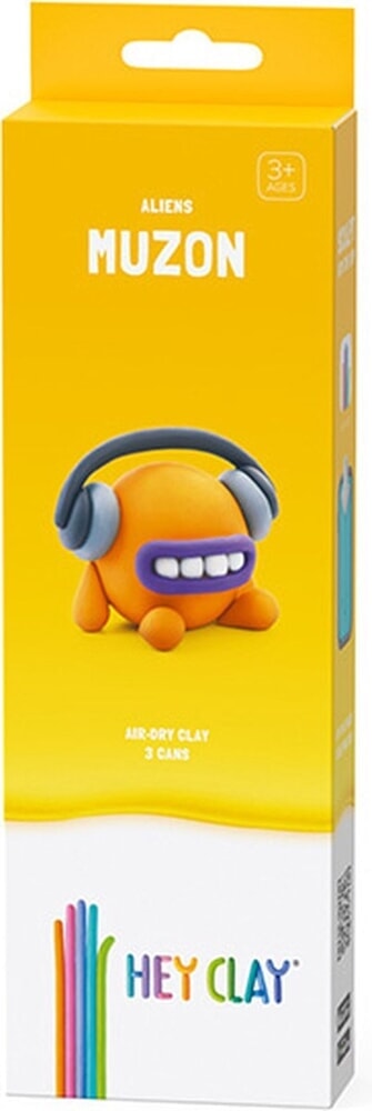 Hey-clay muzon 3 cans boetseerklei