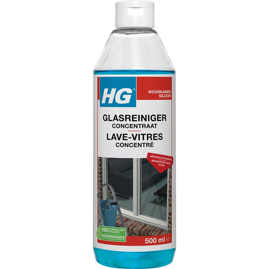 Concentrata di detergente per pulitore HG GLAS 500 ml