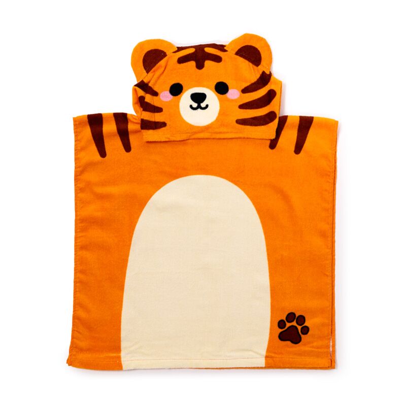 Alfie de Tiger Adoramals dla dzieci z kapturem na ręczniki