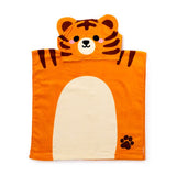 Alfie de Tiger Adoramals dla dzieci z kapturem na ręczniki