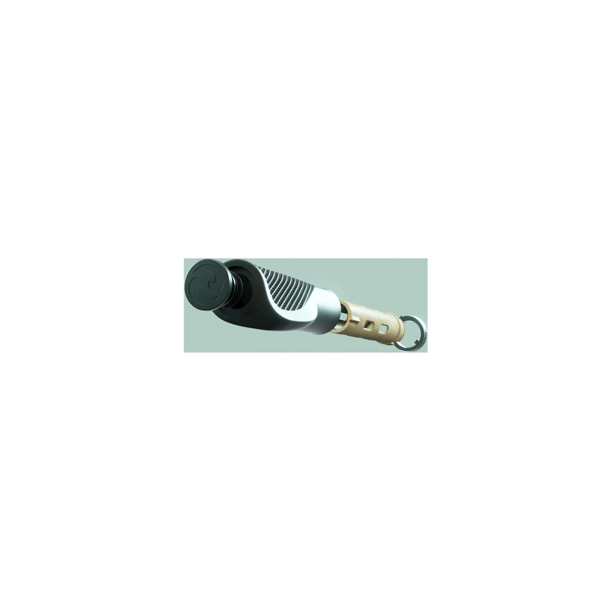 Herrmans handvatten nucore grip town wave 90 130mm grijs