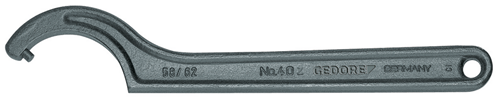 Gedore hook wrench with pin 52-55