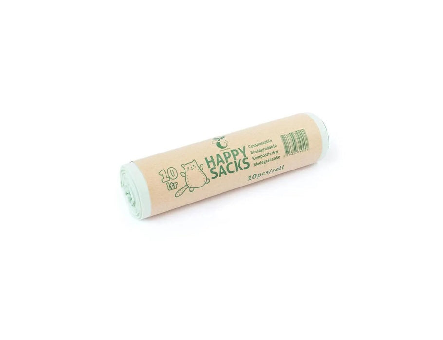 Happy Sacks garbage bags - biodegradable - 10 liters - 10 pcs.