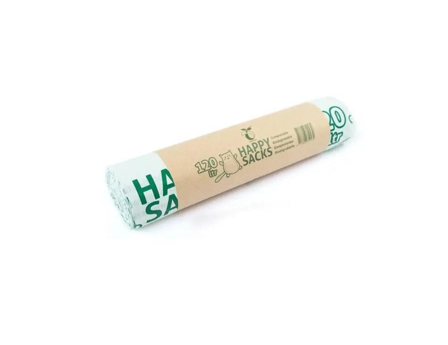 Happy Sacks Sacos de lixo biodegradável 120 litros 10 pcs.