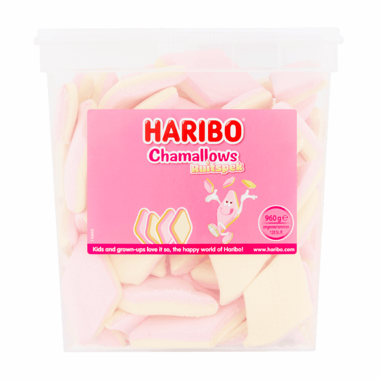 Haribo chamallows diamond bacon (120 pieces)