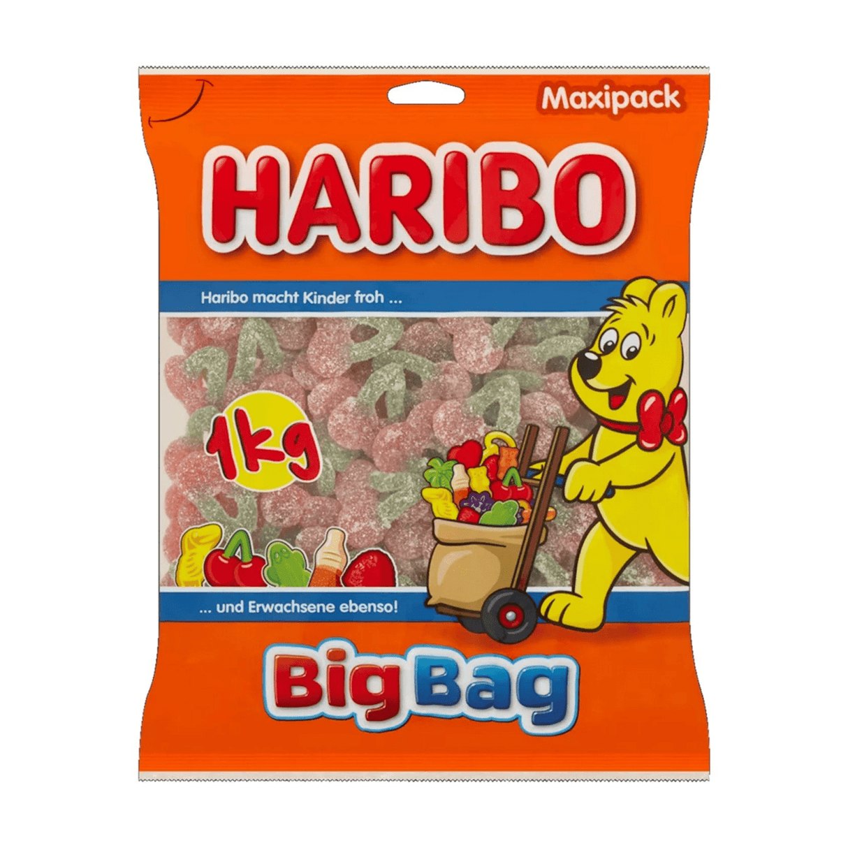 Cerejas Haribo efervescentes (3 kg)