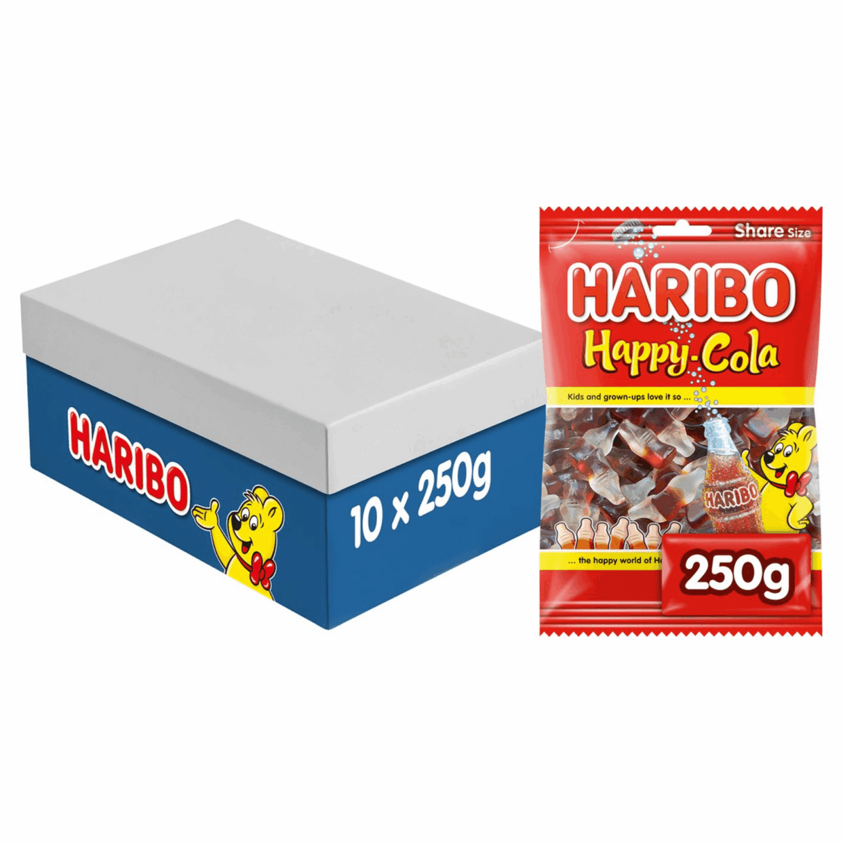 Haribo happy cola (10x 250gr)
