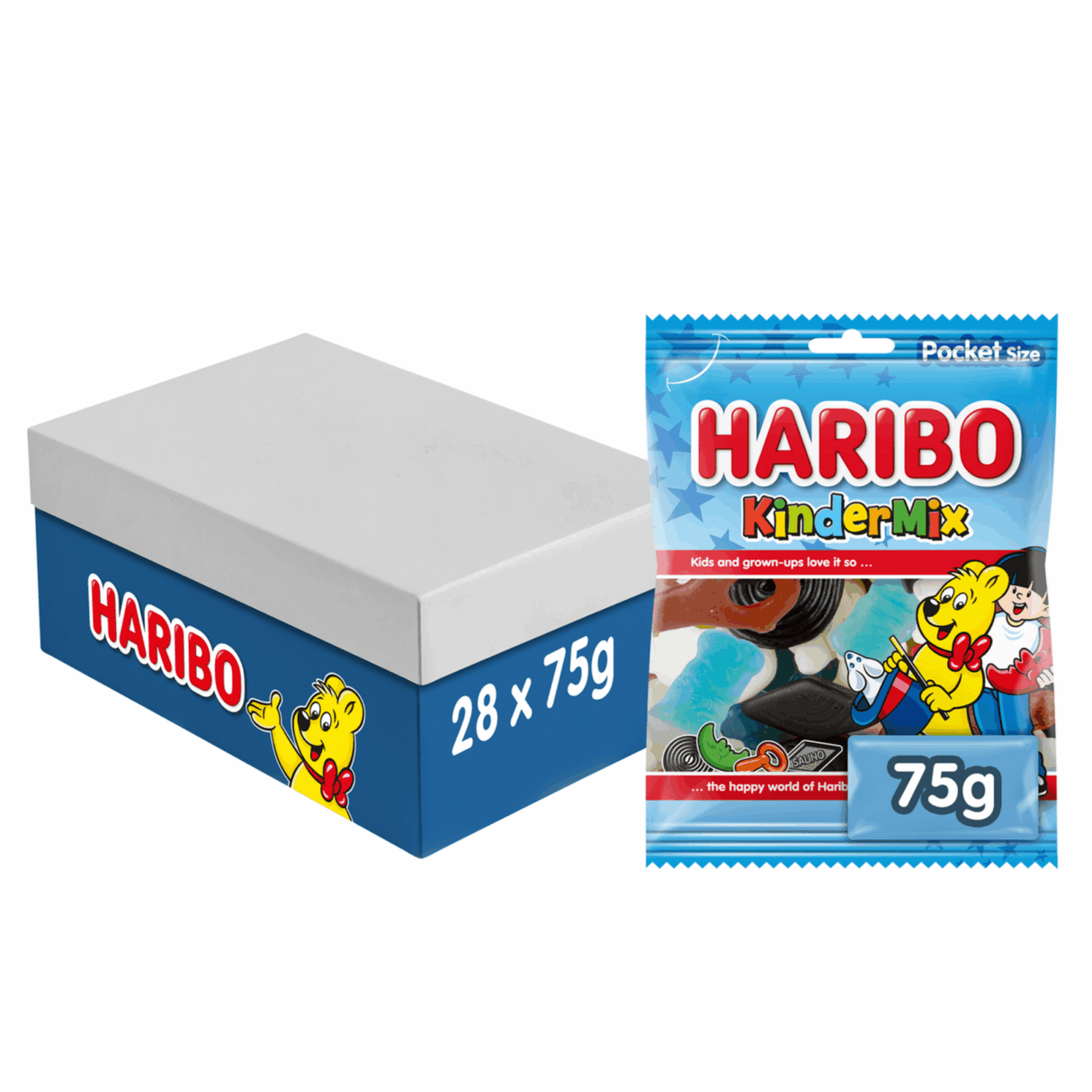 Haribo børneblandingspose (28x 75gr)