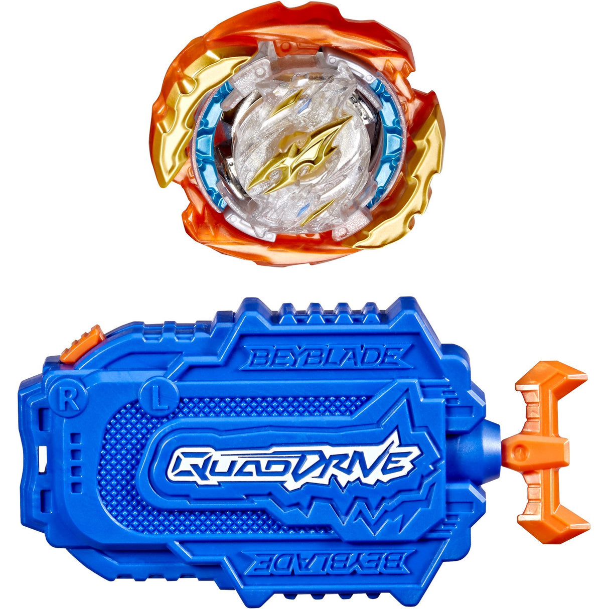 Hasbro Burst Quaddrive Cyclone Fury String Launc