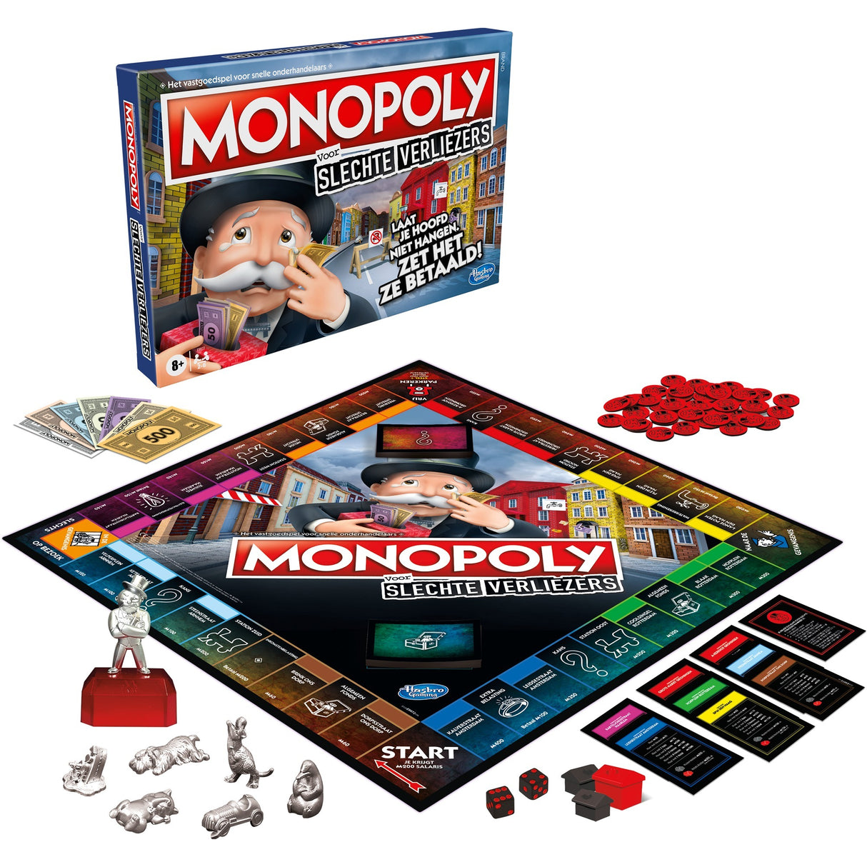 Hasbro Monopoly Bad Losers