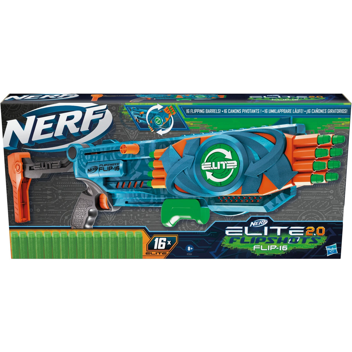 Hasbro Nerf 2.0 Flip 16