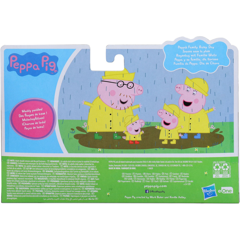Día de lluvia familiar de Hasbro Peppa