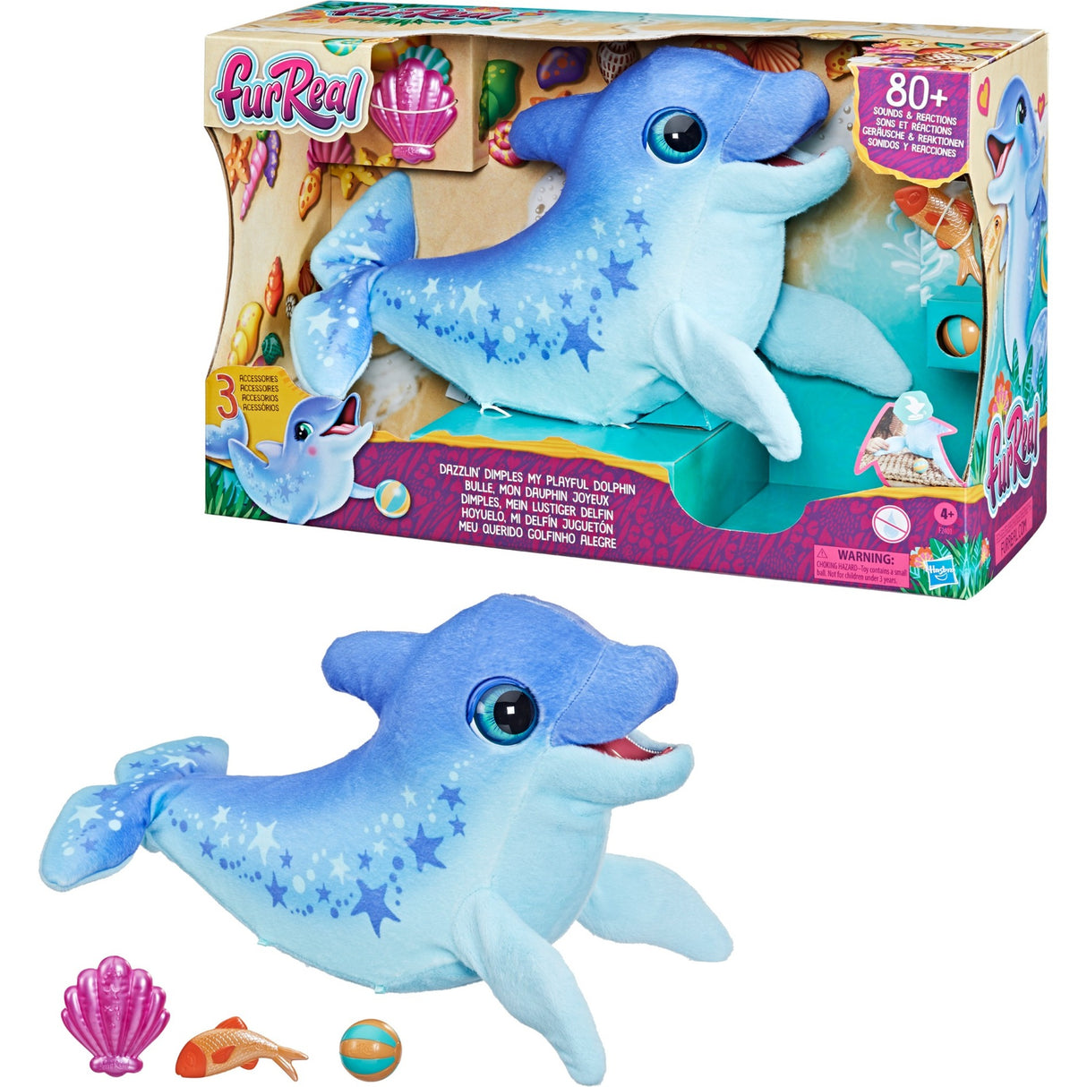 Hasbro Furreal Dazzlin Dimples My Playful Dolphin