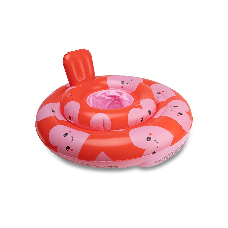 Hearts | red pink baby float 0-1 years