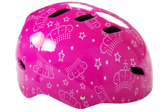 Volare bicycle skate helmet - pink - 55-57 cm