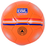 E L Sports Art Leather Holland Football - Orange