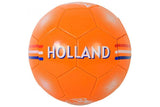E L Sports Art Leather Holland Football - Orange