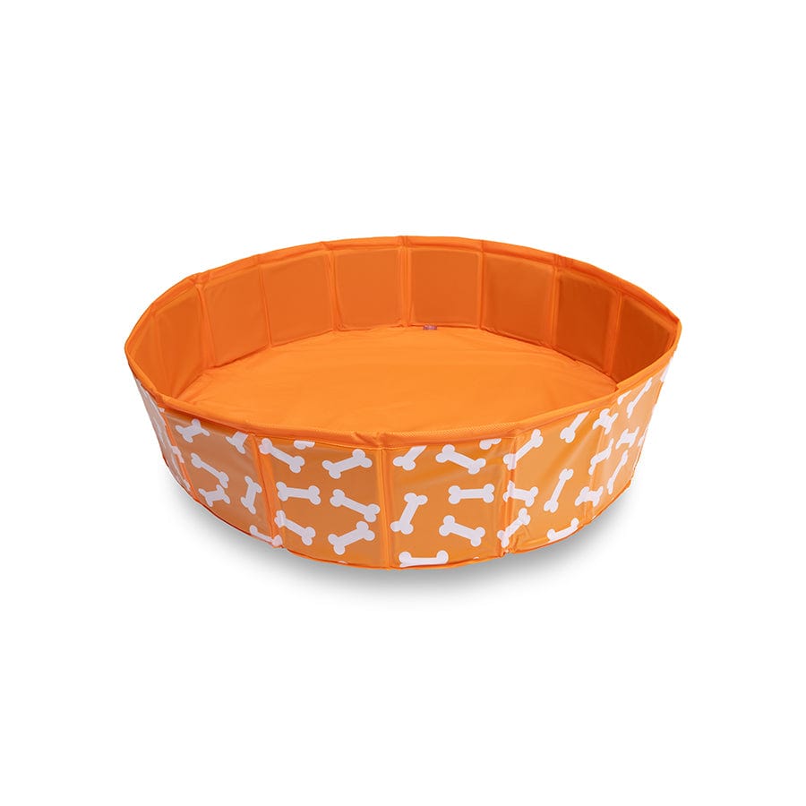Bonebash | Piscina per cani arancione Ø 80 cm