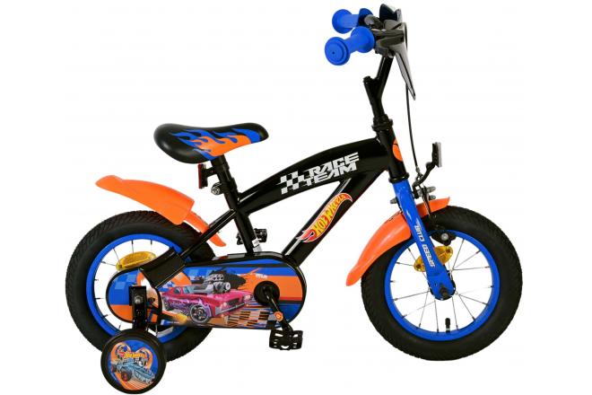 Heiße Räder 12 Fahrrad Schwarz Orange Blau 31256