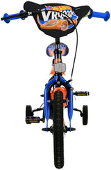 Hot Wheels Children's Bicycle - Boys - 14 Inch - Black Orange Blue