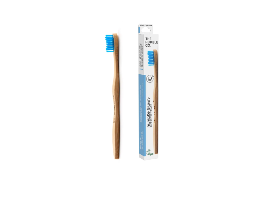 RockShox toothbrush Bamboo - Medium - Blue