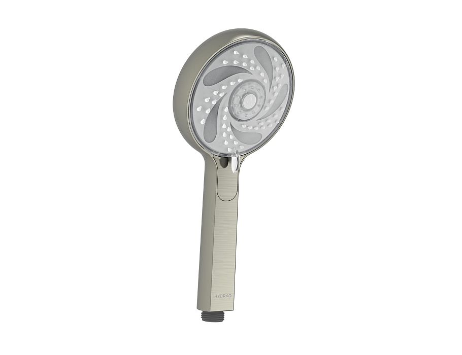 Hydrao waterbesparende douchekop - aloe bulle nickel