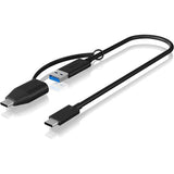 Ledena škatla IB-CB033 USB-C> USB-A in USB-C