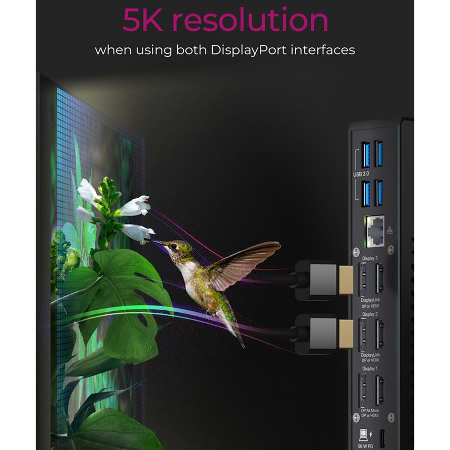 Scatola ghiacciata IB-DK2256AC 12 in 1 DisplayLink ibrido dockingstat