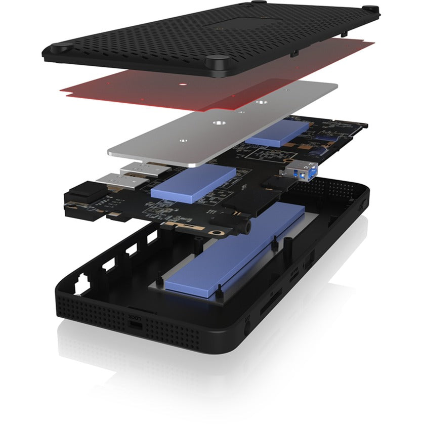 Icy Box IB-DK2416-C 11-in-1 USB Type-C Dockingstation s