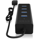 Ledena škatla IB-HUB1409-U3 4-pristanišče USB-Hub