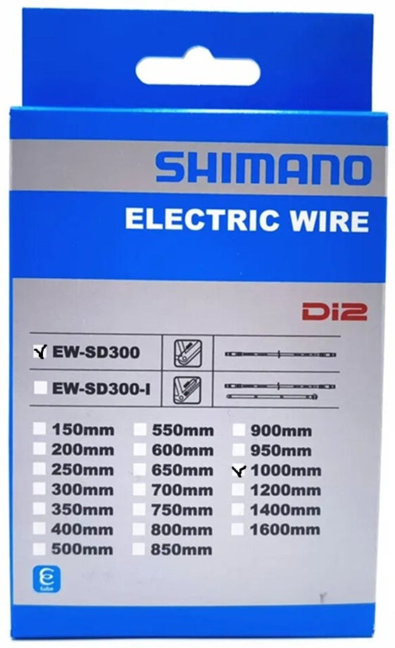 Shimano sähkökaapeli ew-sd300 1000mm musta