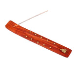 Buddha Star Mango wood incense holder for sticks