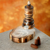 Coupez Hamsa Mangohout Backflow Encens Solder