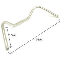 Ergotec Stuttgart Bar rostfritt stål