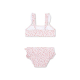 Leopard | old pink girls UV bikini