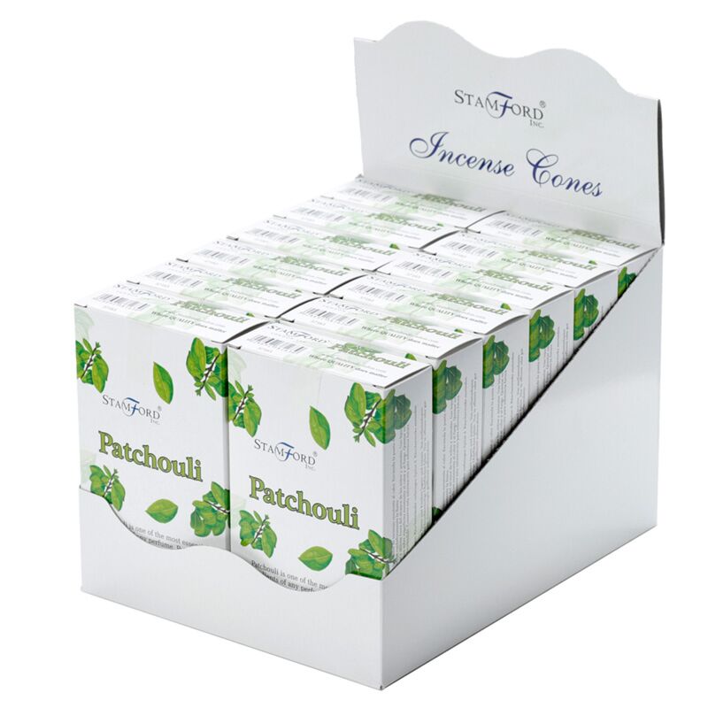 Patchouli 37163 - Cones de incenso Stamford