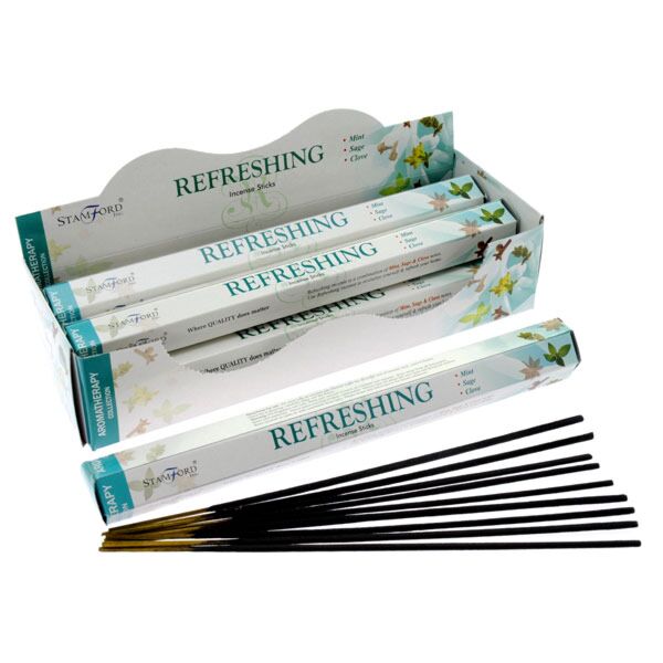 37118 Refreshing - Stamford Hex Aromatherapy incense sticks