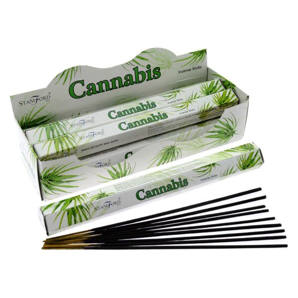37110 Cannabis - Sticchi di incenso esagonale Stamford Premium