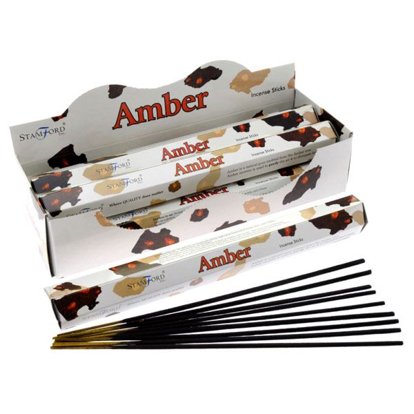 37111 Amber - Stamford Premium Hex Sticks