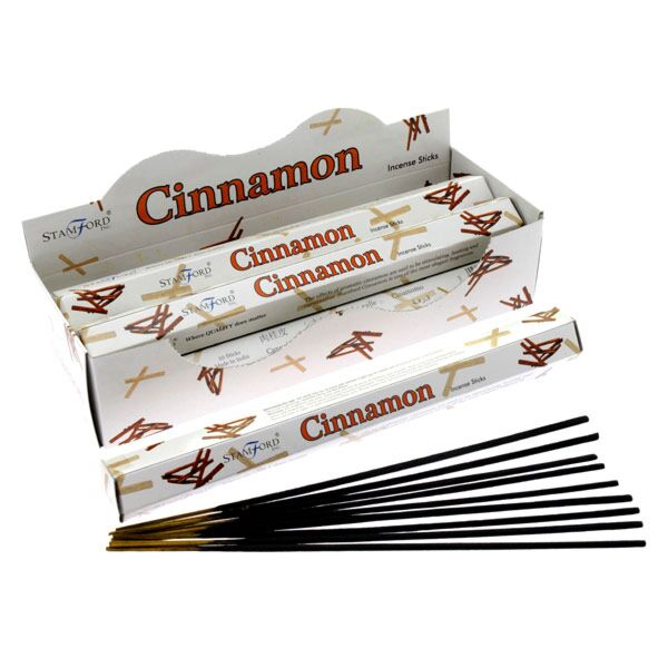 37122 Cinnamon - Stamford Premium Hex incense sticks
