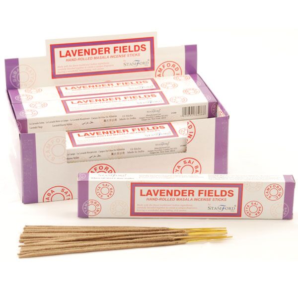 37266 lavendel - stamford masala røkelsespinner