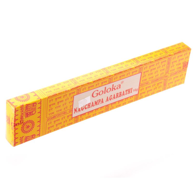 Agarbathi - goloka nag champa røkelse 16g