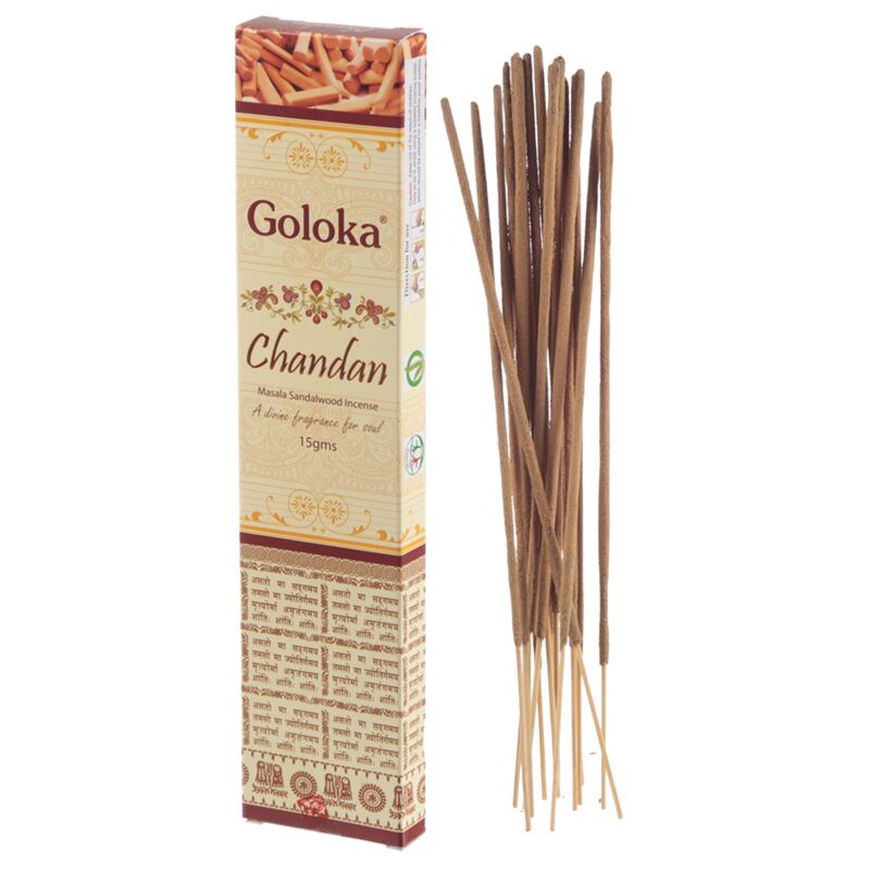Sandelhout - Sticchi di incenso Goloka masala