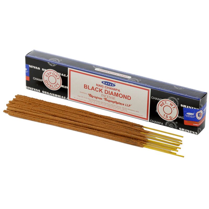 01346 black diamond - satya nag champa incense sticks