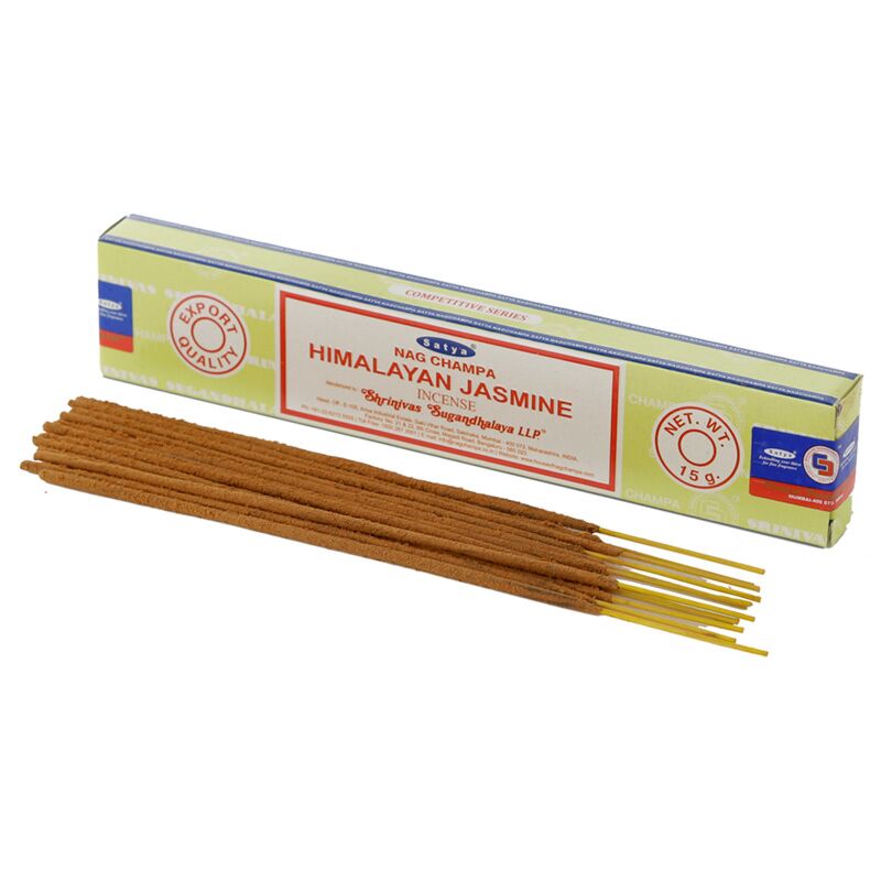 01358 Himalaya Jasmine - Satya Nag Champa røkelse pinner