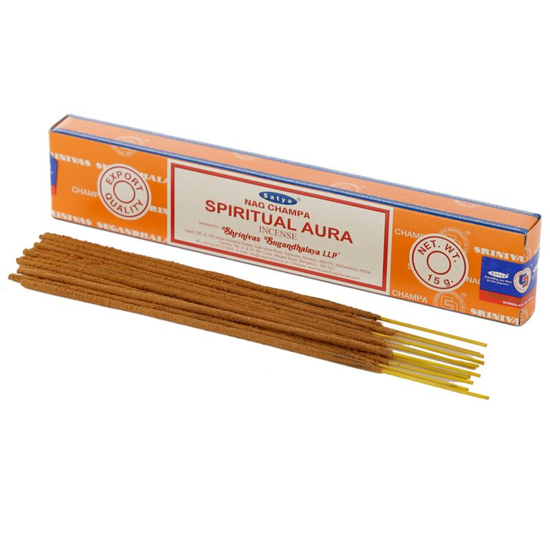 01413 VFM Spiritual Aura - Satya Nag Champa incense sticks
