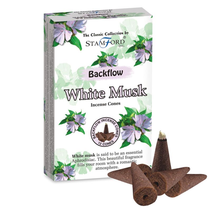 37432 Stamford Backflow incense Kegels - Witte Musk