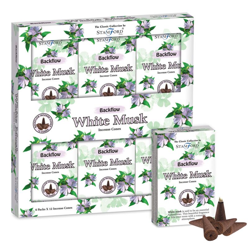 37432 Stamford Backflow incense Kegels - Witte Musk